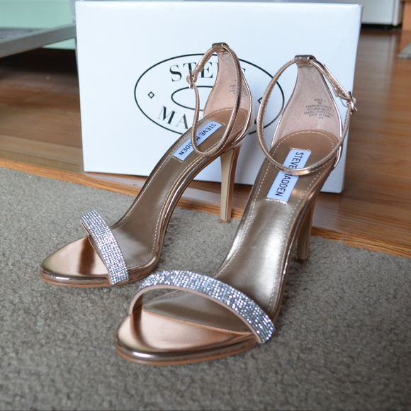 STEVE MADDEN Ankle Strap Heels - Picture 4 of 8